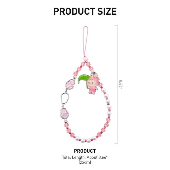 Authentic POP MART The Monsters Labubu Big Into Energy Phone Charm - Blind Pull - Picture 3 of 5